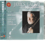 JAMES GALWAYESIXTY YEARSESIXTY FLUTE MASTER PIECES, VOL.8 / 20TH CENTURY II (2CD)