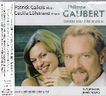PHILIPPE GAUBERT : SONATES POUR FLUTE ET PIANO