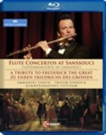 (BLU-RAY) FLUTE CONCERTOS AT SANSSOUCI - A TRIBUTE TO FREDERICK THE GREAT