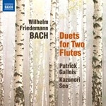 W.F.BACH : DUETS FOR TWO FLUTES
