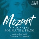 W.A.MOZART : SIX SONATAS FOR FLUTE & PIANO