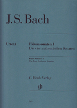 FLOTENSONATEN I URTEXT BWV1030.1032.1034.1035