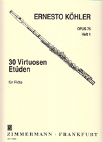 30 VIRTUOSEN-ETUDEN,OP.75/1
