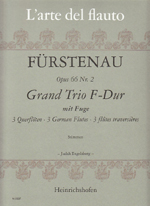 GRAND TRIO F-DUR,OP.66-2 MIT FUGE (STIMMEN)