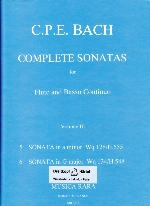 COMPLETE SONATAS, VOL.III A-MOLL & G-DUR,WQ.128/134