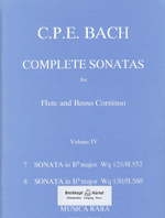COMPLETE SONATAS, VOL4 B-DUR & B-DUR,WQ.125/130