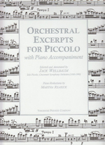 ORCHESTRAL EXCERPTS FOR PICCOLO WITH PIANO ACCOMPANIMENT