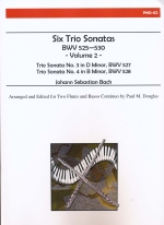 SIX TRIO SONATAS BWV525-530 VOL.2,NO.3 D-MOLL&NO.4 H-MOLL