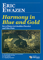 HARMONY IN BLUE AND GOLD, SCORE & PARTS