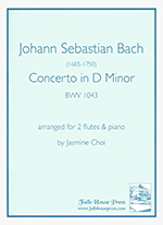 CONCERTO D-MOLL BWV1043 (ARR.CHOI)