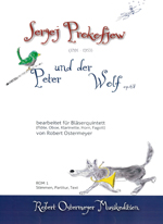 PETER UND DER WOLF OP.67 (ARR.OSTERMEYER), SCORE&PARTS