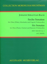 6 TRIOSONATEN VOL.2 BWV528-530 (ARR.RECHTMAN)