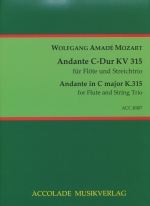 ANDANTE C-DUR KV315 (ARR.RECHTMAN)  SCORE & PARTS