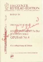 DIVERTISSEMENT ES-DUR OP.68 NO.4 (PIANO ACC. AD LIB.)