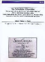 SIX SCHUBLER CHORALES (ARR.ROBERTSON)
