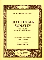 HALLENSER SONATE (ARR.BONAGURI)