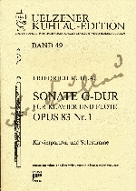SONATE G-DUR OP.83 NR.1