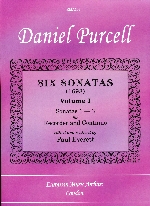 SIX SONATAS VOL.1 (NO.1-3) (ED.EVERETT)