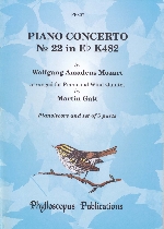 PIANO CONCERTO NO.22 ES-DUR K482 (ARR.GATT), SCORE & PARTS