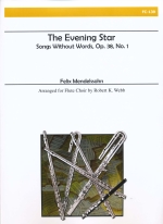 THE EVENING STAR ` SONG WITHOUT WORDS, OP.38 NO.1@(ARR.WEBB)