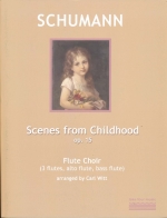 SCENES FROM CHILDHOOD OP.15, SCORE & PARTS (ARR.WITT)