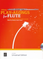 EASY PLAY-ALONGS FOR FLUTE (ED.GISLER-HAASE) (WITH CD)