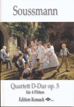 QUARTETT D-DUR OP.5, SCORE & PARTS