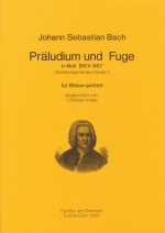PRALUDIUM UND FUGE B-MOLL BWV867, SCORE & PARTS (ARR.VITALIS)