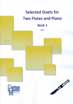 SELECTED DUETS FOR TWO FLUTES AND PIANO BOOK 1 (ARR.RAINFORD)