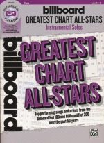 BILLBOARD GREATEST CHART ALL-STARS:FLUTE (WITH MP3 CD)