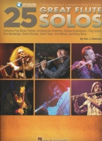 25 GREAT FLUTE SOLOS (ED.MORONES) (WITH AUDIO ACCESS)
