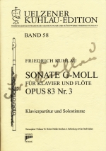 SONATE G-MOLL OP.83 NO.3