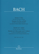 3 SONATEN BWV1033,BWV1031,BWV1020