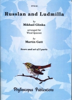 RUSSLAN AND LUDMILLA (ARR.GATT), SCORE & PARTS
