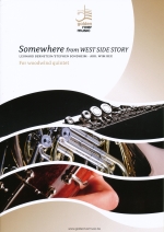 SOMEWHERE FROM hWEST SIDE STORYh (ARR.BEX)ASCORE&PARTS