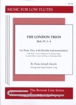 THE LONDON TRIOS HOB.IV:1-4 (ARR.LONG), SCORE & PARTS