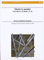 GLORIA IN EXCELSIS FROM MASS D-DUR, P.46 (ARR.COLLINS), SCORE & PARTS