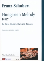 HUNGARIAN MELODY D.817 (ARR.FORGHIERI), SCORE & PARTS