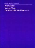 BREATH OF SOULS : FIVE WAIATA FOR SOLO FLUTE