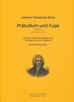 PRALUDIUM UND FUGE G-MOLL BWV867, SCORE & PARTS (ARR.HEYMANN)