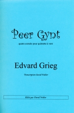PEER GYNT (EXTRAITS), SCORE & PARTS (ARR.WALTER)