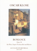 ROMANCE OP.34, SCORE & PARTS