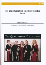 TILL EULENSPIEGELS LUSTIGE STREICHE OP.28 (ARR.HINZE), SCORE & PARTS
