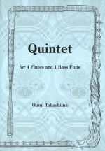 QUINTET FOR 4 FLUTES AND 1 BASS FLUTE