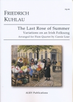 THE LAST ROSE OF SUMMER : VAR. ON AN IRISH FOLKSONG (ARR.LEAR), SCORE & PARTS