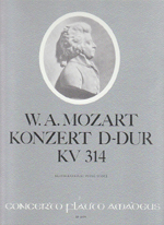 KONZERT D-DUR,KV314 (KADENZ:WENDEL)