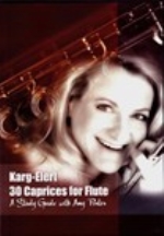 (DVD) KARG-ELERT : 30 CAPRICES FOR FLUTE : A STUDY GUIDE WITH AMY PORTER