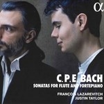 C.P.E.BACH : SONATAS FOR FLUTE AND FORTEPIANO(Period Instr.)(JAPANESE COMMENTARY)