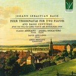 J.S.BACH : FOUR TRIOSONATAS FOR TWO FLUTES AND BASSO CONTINUO