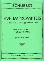 FIVE IMPROMPTUS, D.899/935 (ARR.:R.STALLMAN)